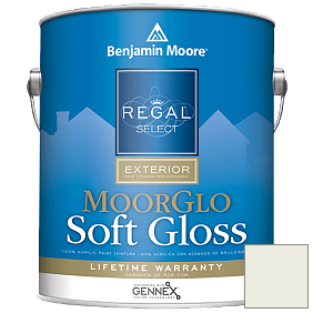 Краска Regal Select Exterior Paint-Moor GloSoft Gloss Finish (W096) цвет OC-119 BM OC-119