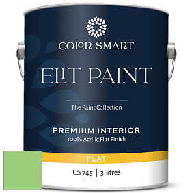 COLOR SMART CS 745 ELIT PAINT глубокоматовая моющаяся краска цвет 2032-40 Citrus Green