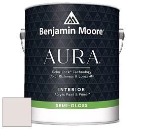 Benjamin Moore Aura 528 Waterborne Interior Semi-gloss Finish краска цвет 1247 Bridal Rose
