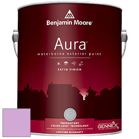 Benjamin Moore Aura 631 Waterborne Exterior Satin Finish краска цвет 2074-50 Exotic Fuchsia