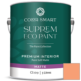 Краска COLOR SMART CS 619 SUPREM ECO PAINT матовая краска цвет 090 Butterfly Wings