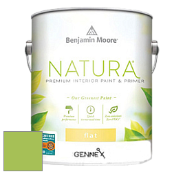 Benjamin Moore 514 Natura Interior Semi-Gloss Finish краска цвет 419 Malachy Green