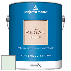 Benjamin Moore 549 Regal Select Waterborne Interior Eggshell Finish краска цвет 2035-70 Italian Ice Green