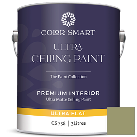 Краска COLOR SMART CS 758 ULTRA CEILING PAINT ультраматовая краска цвет 488 Mountain Lane