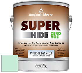 Benjamin Moore 357 Super Hide Zero Voc Interior Eggshell краска цвет 2037-60 Santa Barbara Green