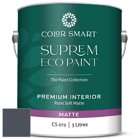 COLOR SMART CS 619 SUPREM ECO PAINT матовая краска цвет 833 Evening Sky