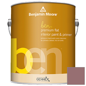 Краска Ben Premium Interior Latex Flat (W625) цвет 1265 Deep Mauve