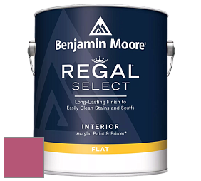 Benjamin Moore 547 Regal Select Waterborne Interior Flat Finish краска цвет NCS S 2060-R20B 