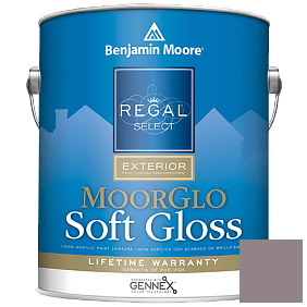 Краска Benjamin Moore W096 Regal Select Exterior Paint-Moor GloSoft Gloss Finish краска цвет 1448 Frozen in Time