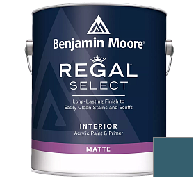 Краска Regal Select Interior Paint - Matte (548) цвет 2058-20 Slate Teal