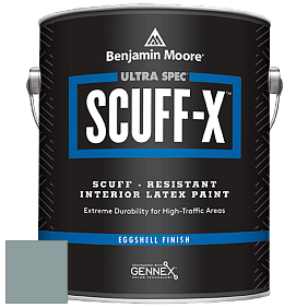 Benjamin Moore 485 Ultra Spec SCUFF-X Interior Eggshell Finish краска цвет 2123-30 Sea Star