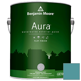 Краска Aura Waterborne Exterior Flat Finish (629) цвет 726 Rendezvous Bay