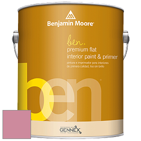 Benjamin Moore Ben W625 Premium Interior Latex Flat краска цвет 2081-40 Pink Blossom