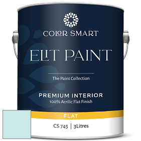COLOR SMART CS 745 ELIT PAINT глубокоматовая моющаяся краска цвет NCS S 0515-B50G 