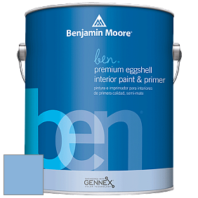 Benjamin Moore Ben W626 Premium Interior Latex Eggshell краска цвет 816 Aqua Marina