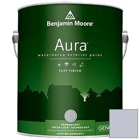 Краска Aura Waterborne Exterior Flat Finish (629) цвет 1411 North Cascades