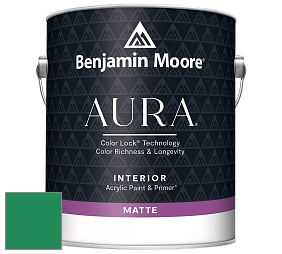 Benjamin Moore Aura 522 Interior Paint - Matte краска цвет 2039-20 Emerald Isle