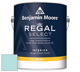 Benjamin Moore 547 Regal Select Waterborne Interior Flat Finish краска цвет 750 Seabrook