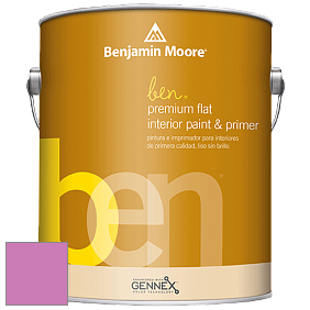 Benjamin Moore Ben W625 Premium Interior Latex Flat краска цвет 2077-40 Spring Azalea