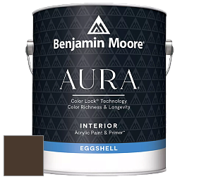 Benjamin Moore Aura 524 Waterborne Interior Eggshell Finish краска цвет RAL 8014 