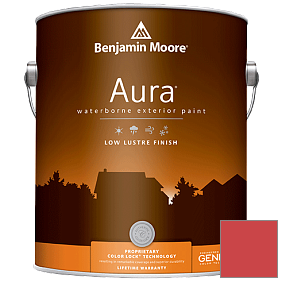 Краска Aura Waterborne Exterior Low Lustre Finish (634) цвет 2009-20 Salsa
