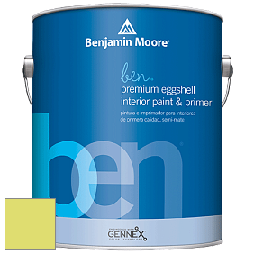 Benjamin Moore Ben W626 Premium Interior Latex Eggshell краска цвет NCS S 0550-G60Y 