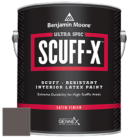 Benjamin Moore 486 Ultra Spec SCUFF-X Interior Satin Finish краска цвет 2112-30 Stone Brown