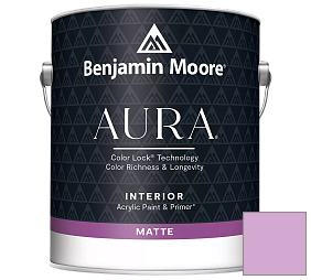 Краска Benjamin Moore Aura Interior Paint - Matte (522) цвет 2075-50 Pink Taffy