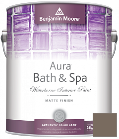 Краска Benjamin Moore Aura Bath & Spa Interior Paint Matte Finish (532) цвет HC-69 BM HC-69