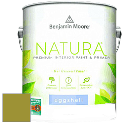 Benjamin Moore 513 Natura Interior Eggshell Finish краска с блеском цвет NCS S 3060-G70Y 