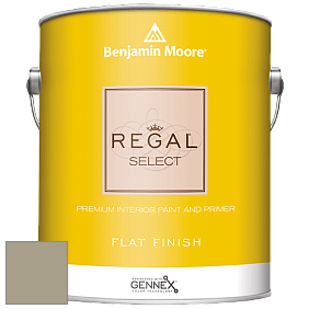Benjamin Moore 547 Regal Select Waterborne Interior Flat Finish краска цвет AF-395 