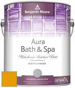 Benjamin Moore Aura 532 Bath & Spa Waterborne Interior Paint Matte Finish краска цвет RAL 1007 