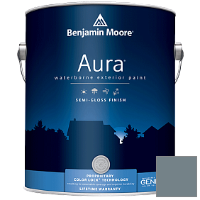Краска Aura Waterborne Exterior Semi-Gloss Finish (632) цвет AF-555 