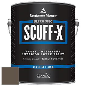Benjamin Moore 485 Ultra Spec SCUFF-X Interior Eggshell Finish краска цвет 2137-20 Char Brown