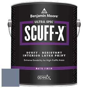 Benjamin Moore 484 Ultra Spec SCUFF-X Interior Matte Finish краска цвет AF-580 