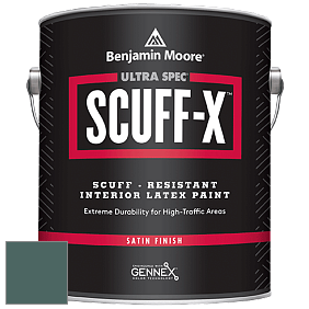 Benjamin Moore 486 Ultra Spec SCUFF-X Interior Satin Finish краска цвет AF-510 
