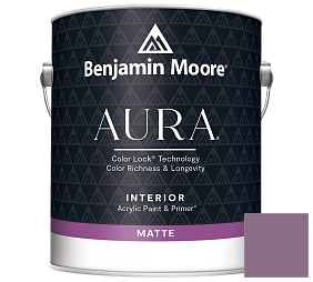 Краска Benjamin Moore Aura Interior Paint - Matte (522) цвет 1378 Lazy Afternoon