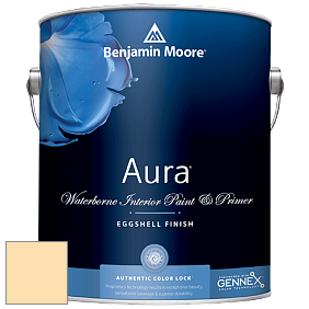 Benjamin Moore Aura 524 Waterborne Interior Eggshell Finish краска цвет 304 Shooting Star