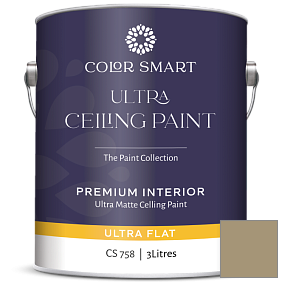 Краска COLOR SMART CS 758 ULTRA CEILING PAINT ультраматовая краска цвет 1518 At Home with Nature
