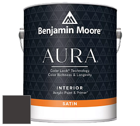 Benjamin Moore Aura 526 Waterborne Interior Satin Finish покрытие цвет RAL 8019 