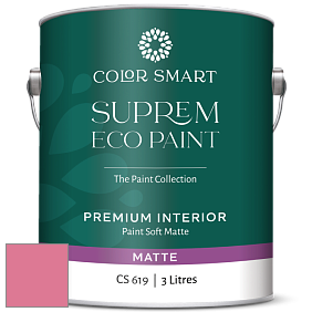 COLOR SMART CS 619 SUPREM ECO PAINT матовая краска цвет 2003-40 True Pink