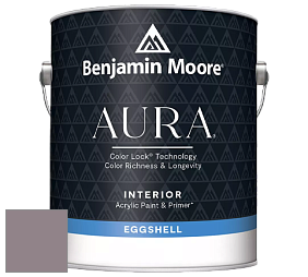 Benjamin Moore Aura 524 Waterborne Interior Eggshell Finish краска цвет 1448 Frozen in Time