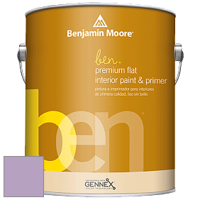 Benjamin Moore Ben W625 Premium Interior Latex Flat краска цвет NCS S 2030-R50B 