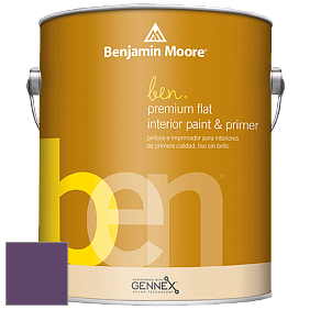 Benjamin Moore Ben W625 Premium Interior Latex Flat краска цвет NCS S 5040-R50B 