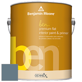 Benjamin Moore Ben W625 Premium Interior Latex Flat краска цвет HC-159 BM HC-159
