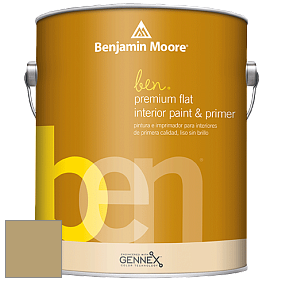 Benjamin Moore Ben W625 Premium Interior Latex Flat краска цвет AF-375 