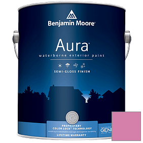 Краска Aura Waterborne Exterior Semi-Gloss Finish (632) цвет 1347 Pink Ladies