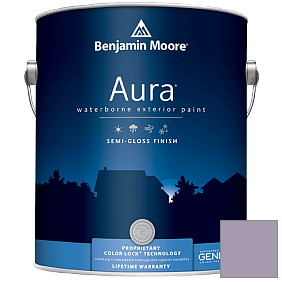 Краска Aura Waterborne Exterior Semi-Gloss Finish (632) цвет 1383 Iris Bliss