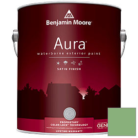 Краска Aura Waterborne Exterior Satin Finish (631) цвет 2034-40 Cedar Green