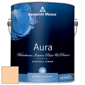 Benjamin Moore Aura 524 Waterborne Interior Eggshell Finish краска цвет 2016-50 Melon Popsicle